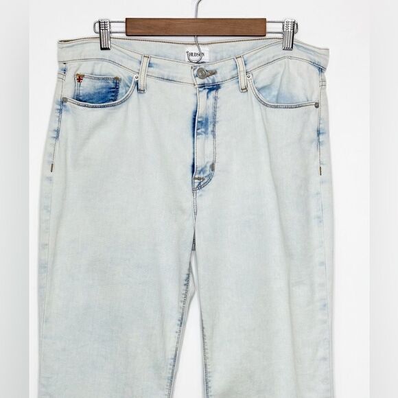 Hudson Blair High Rise Bootcut Crop Jeans Lightwash Size 32 - Picture 5 of 11